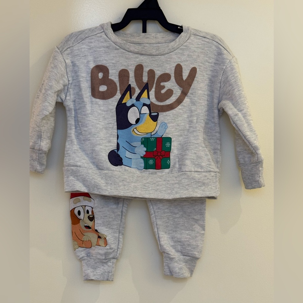 Bluey - Christmas Sweatsuit Matching set